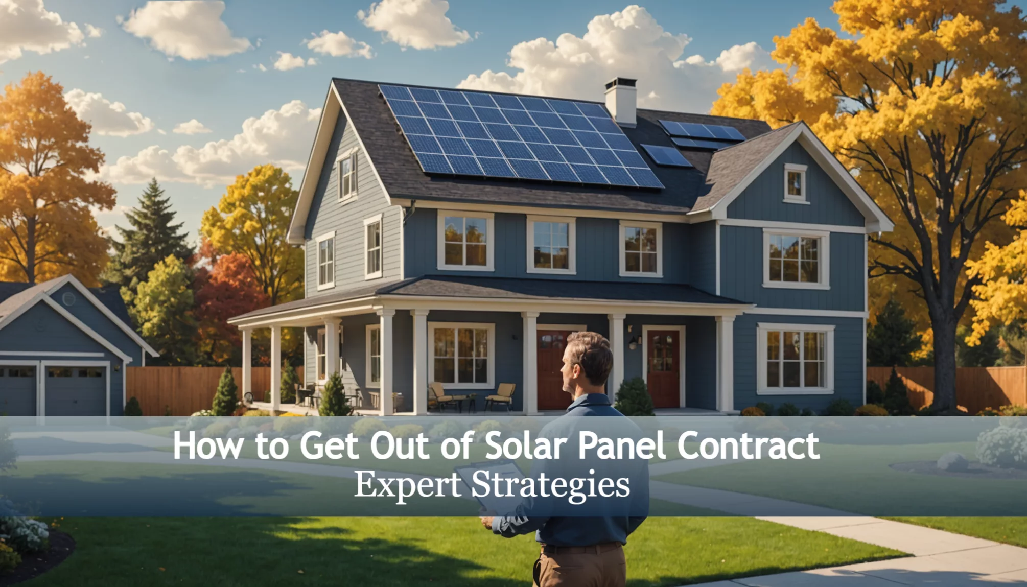 how to get out of solar panel contract