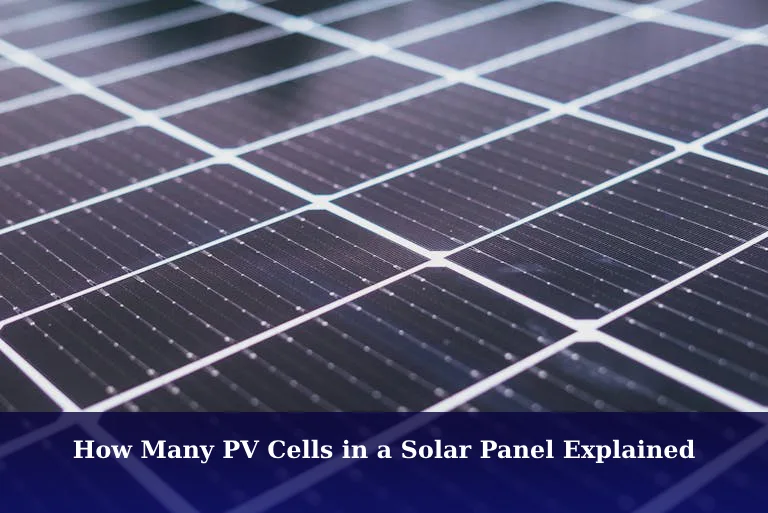 How Many PV Cells in a Solar Panel Explained