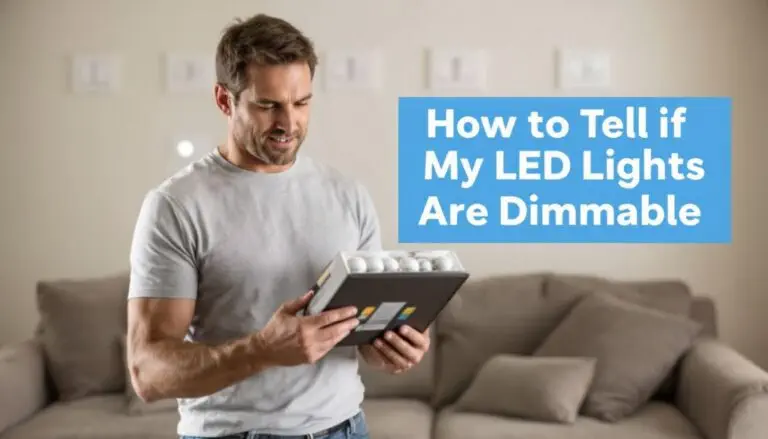 How to Tell if My LED Lights Are Dimmable