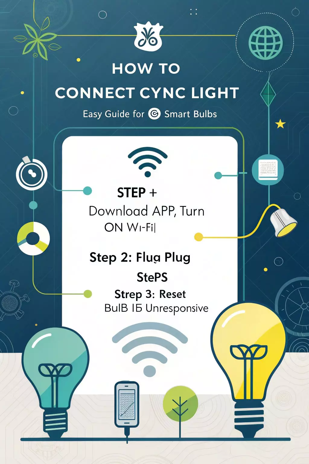 how to connect cync light bulb to wifi easy guide for ge smart bulbs 0729 1