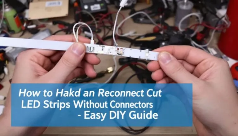how to reconnect cut led strips without connectors 341915833 How to Reconnect Cut LED Strips Without Connectors: Easy DIY Guide