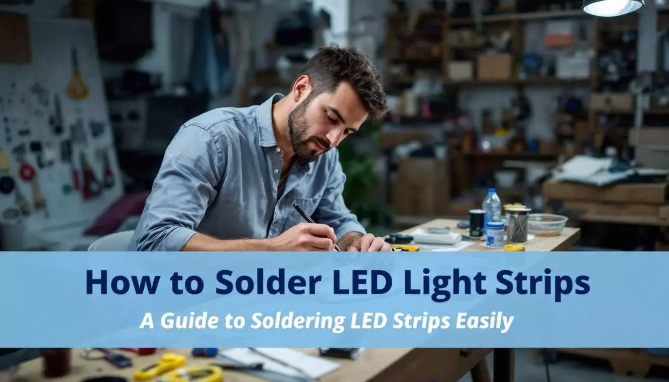 how to solder led light strips 341925586