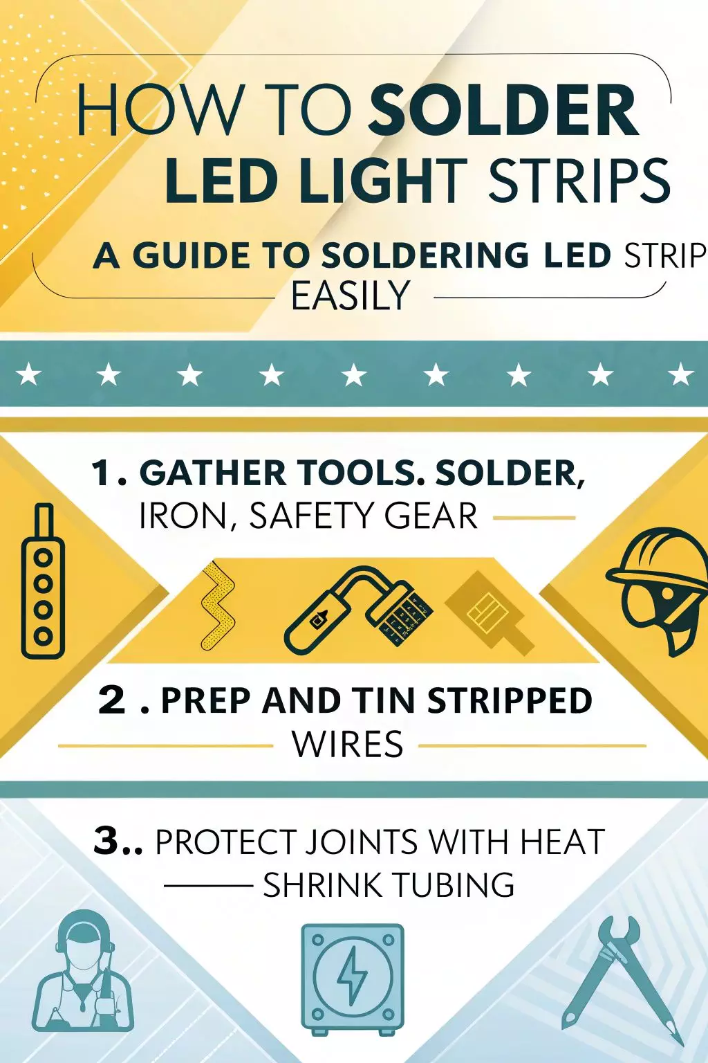 how to solder led light strips a guide to soldering led strips easily 0763 1