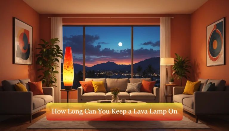 How Long Can You Keep a Lava Lamp On feat