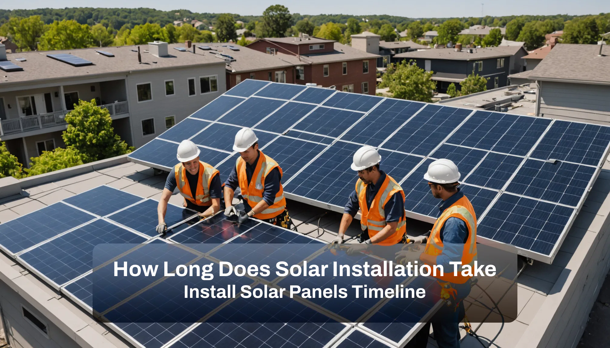 How Long Do Solar Panels Take To Install