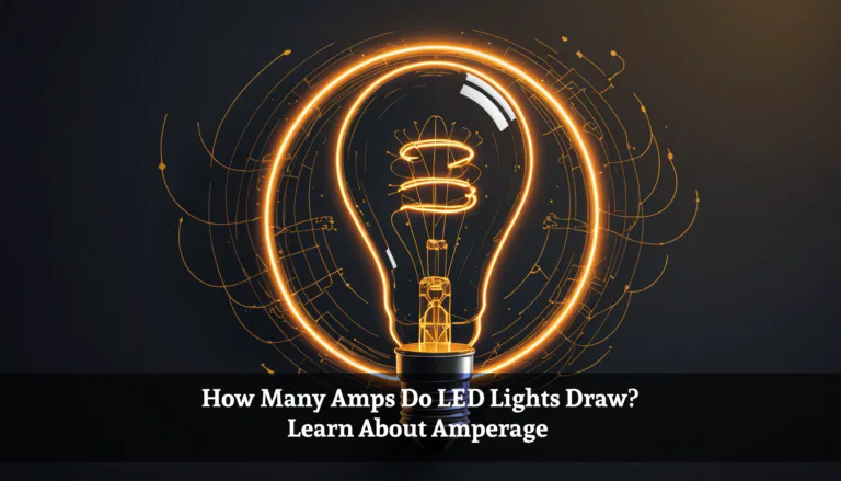 How Many Amps Do LED Lights Draw? Understanding Amperage For Your Home